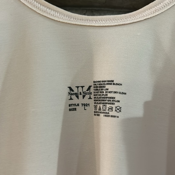 Naomi & Nicole Shapewear Torsette size L New Nude - Picture 4 of 6